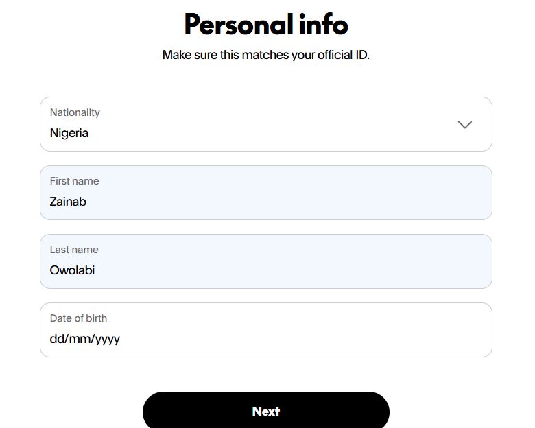 How to create a PayPal account in Nigeria