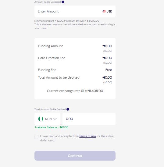 How to get a virtual dollar account in Nigeria