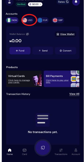 USDT wallet address